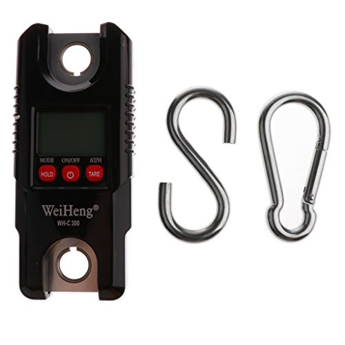 kesoto Portable Travel Bag Weigher Digital Luggage Scale Weighing Tool 661 LB/300KG