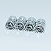 US85 Hello Kitty Silver Chrome Auto Car Wheel Tire Air Valve Caps Stem Cover