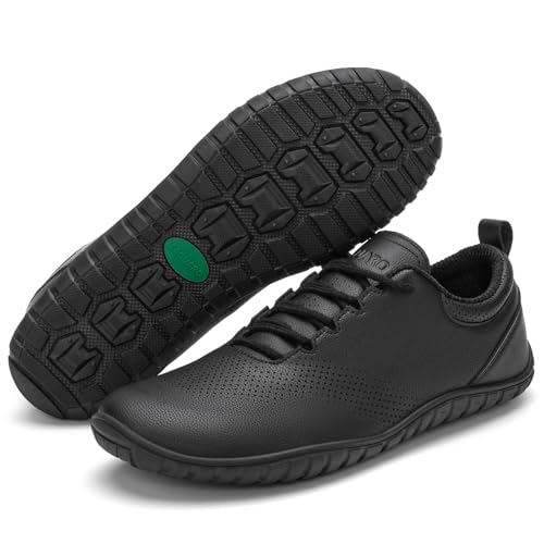 SAGUARO Zapatillas Barefoot Hombre, Calzado Minimalista Ligero con Puntera Ancha & Zero Drop para Caminar al Aire Libre Casual, Tallas 39-48