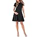 Mother Bee Women's Ponte Skater Maternity Dress Made In USA