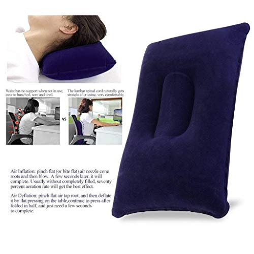 image for Sdoo-Outdoor Sdoo Portable Travel Inflatable Airplane Pillows Cushions