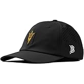 Branded Bills Officially Licensed x Arizona State Sun Devils Performance Dad Hat Collection ASU Blackout Pitchfork PVC