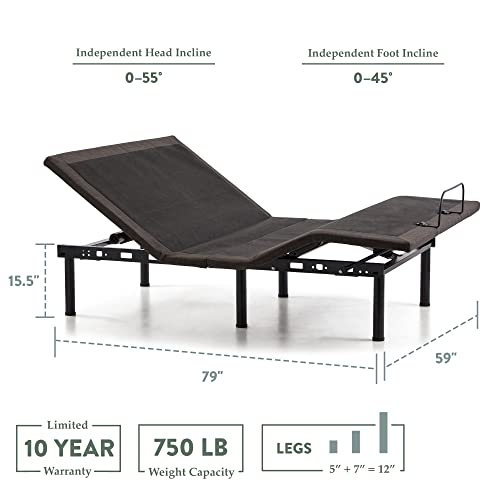 Edenbrook Adjustable Bed Frame Queen Adjustable Bed Frame Platform
