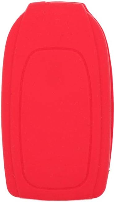 BROVACS Silicone Cover Protector Case Holder Skin Jacket Compatible with VOLVO 5 Button Flip Remote Key Fob CV4781 Red - Image 3