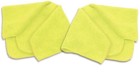 Fibermop 2 Piece 40x40cm Microfiber Cleaning Cloth Set, for Home, Car and Electronics.