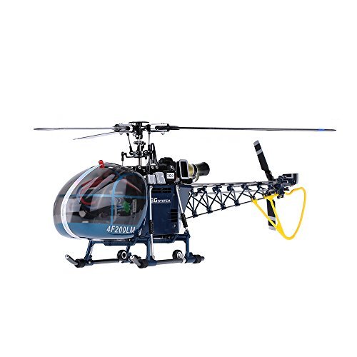 Walkera 4F200LM with high simulation 2.4G 3D 6CH 3 axis RC RC Flybarless helicopter drone Devo 7 transmitter [parallel import goods]