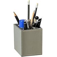 Pencil Holder Pen Container Office Organizer (Gray)