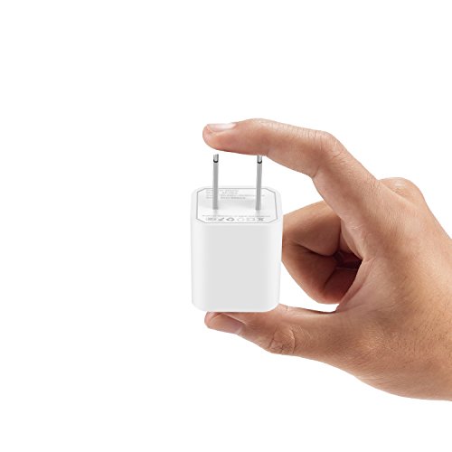 image for USB Wall Charger, Allytech [2 Pack] 5V/1A 1-Port Universal Rapid Speed