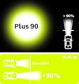 Bosch H4 (472) Plus 90 Headlight Bulbs 12V 60/55W P43t – Pack of 2 view 3
