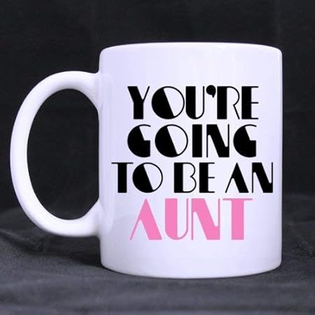 Regali Di Natale Per Zia.Rael Esthe Stai Per Diventare Una Zia Regalo Tazza Per Sorella Divertente Tazza Bianca Da 11