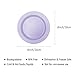 4pcs Bamboo Kids Plates for Baby feeding，Non Toxic & Safe Toddler Plates, Eco-Friendly Tableware for Baby Toddler Kids Bamboo Toddler Dishes & Dinnerware Sets,02