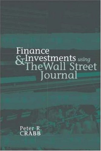 Finance and Investments Using The Wall Street Journal