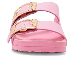 Madden Girl Women's Bodiee Slide Sandal, Light Pink