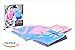 Plastic Thank You Gift Bags with Die Cut Handles 9x12 Inch (150) - Pink and Blue Glossy Pastels, Thick Poly - Retail Merchandise Shopping, Bulk Wholesale Pack - Quality Made - Bonus ebook