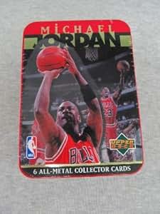 michael jordan 6 all metal collector cards
