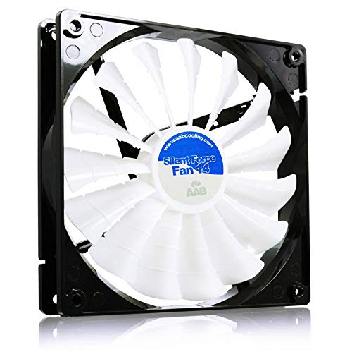 AABCOOLING Silent Force Fan 14 - Silent and Efficient 140mm with 4 Anti-vibration Pads, 140mm Case Fan, Computer, 12V, Air Cooler, Quiet Fan, 8.6 dB(A), 58.9 CFM, 600 RPM — image 1
