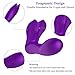Wearable Wireless Remote Control Clitoris and G-Spot Stimulator, Clitoral Dildo Silicone Vibrators for Adult, Rechargeable Waterproof Vibrate Masturbation G Spotter Stimulator ... (Purple)