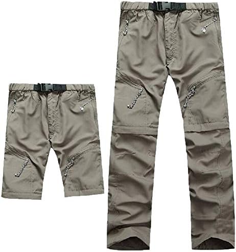 Evere Men Mountain Pants Convertible Lightweight Quick Dry Trousers