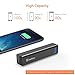 Jackery [The Smallest] Mini 3350mAh Portable Charger Power Outdoors - External Battery Pack, Premium Aluminum Power Bank, Portable Phone Charger for Smartphone (Black)