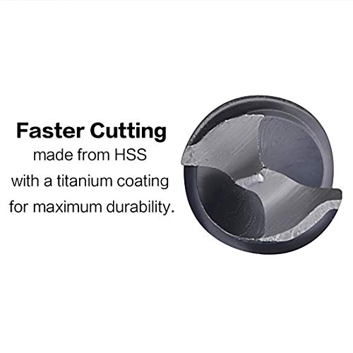 image for Bratsk Drill Bit Set 69 Piece Durability Premium Twist General Purpose