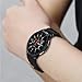 Fintie Band Compatible with Galaxy Watch 46mm / Gear S3 Frontier Classic Smartwatch, 22mm Lightweight Breathable Nylon Replacement Sport Loop Wrist Strap for Men Women - Black [Small]