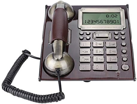 レトロ固定電話機 Mugast Ip電話 レトロ 卓上電話機 迷惑電話対策機能搭載 ホーム ホテル