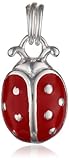 Sterling Silver Enamel Ladybug Charm