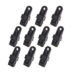 Guanici Dekzeil clip Camping tentclips Handschoenhouder clip Luifelklem Plastic Luifel Klem Lock Grip Multifunctionele…