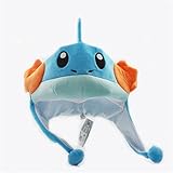 New Pokemon Center Anime Cosplay Mudkip Soft Plush Warm Hat
