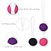 Ben Wa Balls, Louviva Kegel Exercise Weights Set for Women Bladder Control Training & Pelvic Floor Exercises