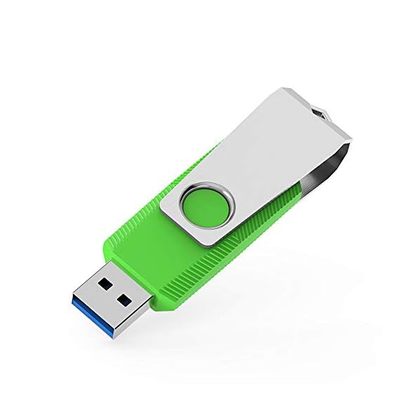 Aiibe 3 Stück 64 GB USB Flash Drive 3.0 Thumb Drive Jump Drives USB Memory Stick 64GB Swivel Design Datenspeicherung… – Bild 6