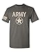 US Army Star with Flag on The Sleeve Men's T-Shirt
