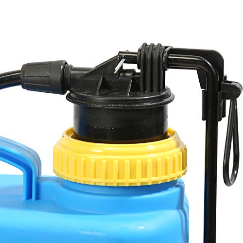 CLICIC Backpack Sprayer 4 Gallon (16L) - Knapsack Manual Hand Pump Sprayer for Garden Lawn Yard Farm - Thumbnail 4