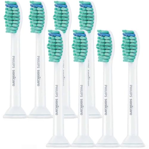Philips Sonicare Original ProResults Standard Schallzahnbürstenköpfe - 8er-Pack in Weiß (Modell HX6018/07)
