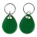 LIBO 125KHz Smart ID Key Tag Card RFID Access Control Key Card Proximity EM4100 TK4100 Keyfobs Keychains NFC Token Badge Holder (Mix Color, Pack of 10)