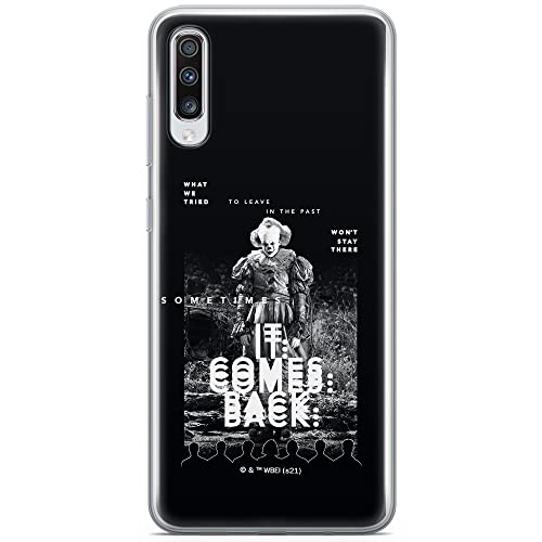 Ert Group Funda para teléfono móvil Samsung A70 Original y con Licencia Oficial de Horror con diseño It 017 Perfectamente Adaptada a la Forma del teléfono móvil, Funda Hecha de TPU