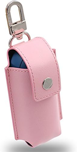 Garyesh Portable PU Leather Case Protective Cover Bag Pouch for Samsung Gear IconX (Pink)