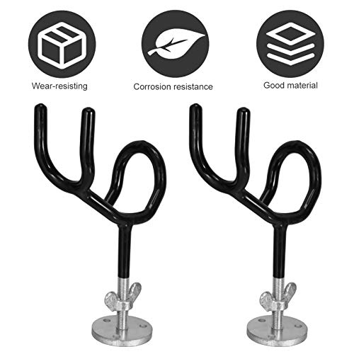 BESPORTBLE 2 Stück Angelrutenhalter Verstellbare Rutenhalter Racks Edelstahl Klemme Öffnungsrutenhalter zum Angeln im… – Bild 7