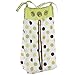 Kids Line Pop Monkey Embroidered Baby Boy Diaper Stacker Green
