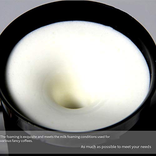 ALY Milchschäumer Heiße und kalte, Milchaufschäumer elektrisch 400ml für Milchschaum heiss und kalt, heiße Schokolade – Bild 5