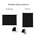 Black Magnetic Chalk Board | Aluminium Framed | Excellent Solution for Art, Notes and Memos | 3 Sizes Available | 44