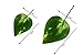 KissDate 82 Ft 12 Pack Artificial Flowers Silk Fake Vine Hanging Plant Green Leaves Garland Home Garden Wall Wedding Party