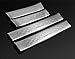 Vesul 4PCs Stainless Steel Door Sill Scuff Plate Guard Door Entry Pad Compatible with Mazda CX-5 CX5 2016 (Inside Plate)
