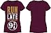Harry Potter Run Like Late Platform 9 3/4 Juniors T-shirt