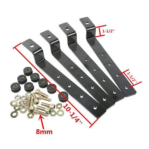 EGO BIKE New Hard Motorcycle Saddle bags Saddlebags w/ mounting kit