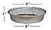 9 Inch Round Tin Foil Pans Disposable Aluminum - Freezer & Oven Safe - For Baking, Cooking, Storage & Reheating, By MontoPack (50, Without Lids)