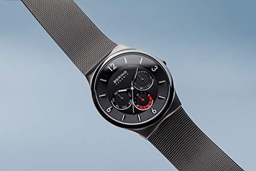 BERING Reloj Analógico Ceramic Collection para Hombre de Cuarzo con Correa en Acero Inoxidable & Cristal de Zafiro 33440… - Imagen 4