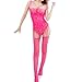 LEMO NSSTAR Women Sexy Open Crotch FishNet Stockings Lingerie Tights Pantyhose