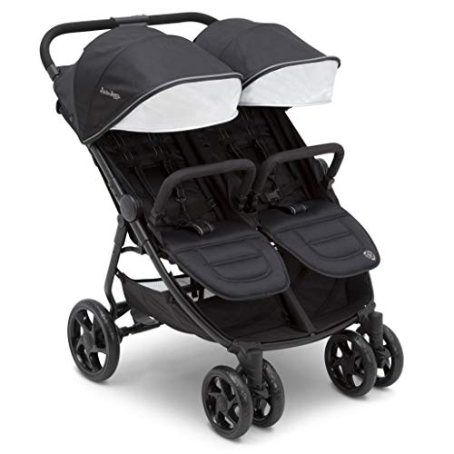 Jeep Destination Ultralight Side x Side Double Stroller, Midnight