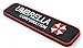 2pcs RESIDENT EVIL UMBRELLA CORPORATION 3D PVC ARMY MORALE CHEST RUBBER VELCRO PATCH